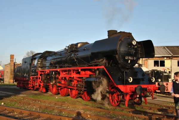 41 1144 im Bw-Weimar, ©Steffen Klosek